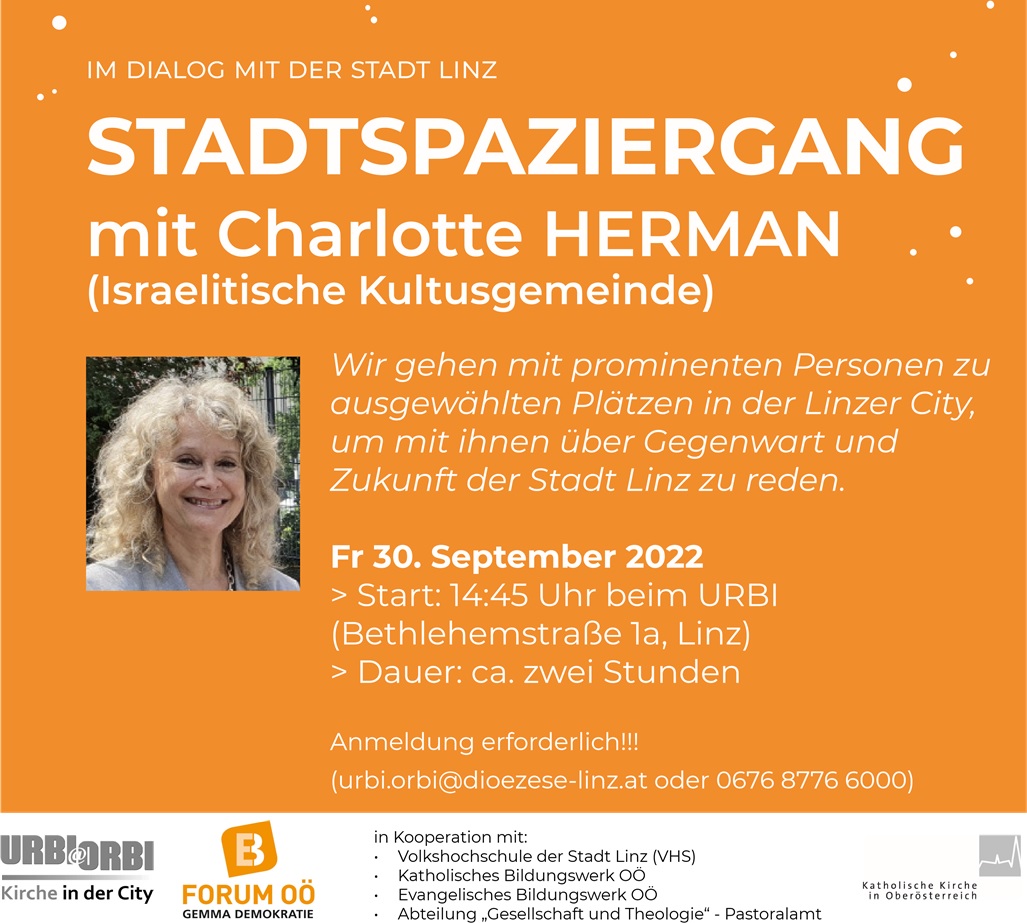 Stadtspaziergang mit Charlotte Herman