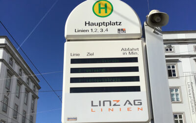 Entlang der Linie 1: Vom Hauptplatz zur Uni