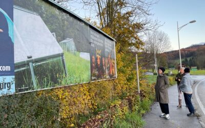 Open-Air-Ausstellung von den freundinnenderkunst